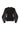 BLACK MERINO FITTED JUMPER WITH BOMBER SLEEVES marques almeida