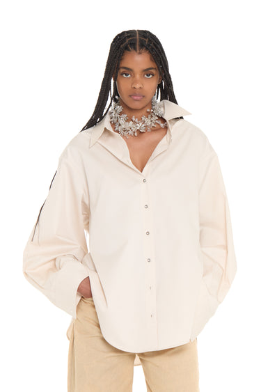 BEIGE OVERSIZED SHIRT marques almeida