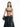 BLACK ACID WASH DENIM BRA marques almeida