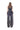 BLACK ACID WASH DENIM ROUND NECK PEPLUM TOP marques almeida