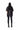 BLACK BAGGY T-SHIRT WITH SEQUIN OVERLAYER marques almeida