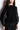 BLACK MERINO FITTED JUMPER WITH BOMBER SLEEVES marques almeida
