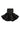 BLACK MIKADO STRAPLESS LAYERED FRILL TOP marques almeida