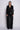 BLACK OVERCOAT WITH SATIN BOW marques almeida
