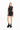 BLACK SLEEVELESS FITTED DRAPED MINI DRESS marques almeida