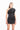 BLACK SLEEVELESS FITTED DRAPED MINI DRESS marques almeida