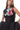 BLACK TOP WITH COLOUR FLOWER EMBELLISHED marques almeida