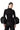 BLACK TURTLENECK PUFF SLEEVE TOP marques almeida