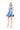 BLUE ACID WASH DENIM SLEEVELESS MINI DRESS MARQUES ALMEIDA