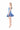BLUE ACID WASH DENIM SLEEVELESS MINI DRESS MARQUES ALMEIDA