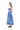 BLUE ACID WASH STRAPLESS CORSET MIDI DRESS marques almeida