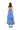 BLUE ACID WASH STRAPLESS CORSET MIDI DRESS marques almeida