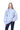 BLUE KNIT FLOWER LOOSE FIT TURTLENECK JUMPER marques almeida
