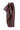 BURGUNDY OVERDYED DENIM BOW BOYFRIEND TROUSERS marques almeida
