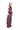 BURGUNDY OVERDYE DENIM IRREGULAR SEAMS TOP marques almeida