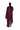 BURGUNDY SCARF DRAPE FLOWY MIDI DRESS marques almeida
