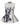 GREY FLOWER PRINTED PEPLUM TOP marques almeida