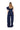 INDIGO DENIM OFF SHOULDER ASYMMETRIC TOP marques almeida