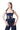 INDIGO EMBELLISHED SQUARE NECK CORSET TOP MARQUES ALMEIDA