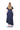 INDIGO FLOWER DENIM CAP SLEEVE TOP marques almeida