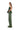 KHAKI OVERDYE DENIM PEPLUM CORSET TOP marques almeida