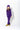 PURPLE MERINO KNIT TROUSERS makids