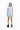 LIGHT BLUE DENIM FLOUNCE MINI SKORTS marques almeida