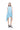 LIGHT BLUE PLEATED MIKADO HALTERNECK MINI DRESS marques-almeida