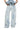 LIGHT BLUE SHREDDED DENIM BOYFRIEND TROUSERS marques almeida