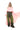 LIGHT PINK MIKADO PLEATED STRAPLESS TRAIN TOP marques almeida