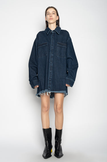 DARK NAVY OVERSHIRT MARQUES ALMEIDA