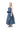 NAVY WRINKLED GATHERED STRAP TOP marques almeida