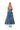 NAVY WRINKLED GATHERED STRAP TOP marques almeida