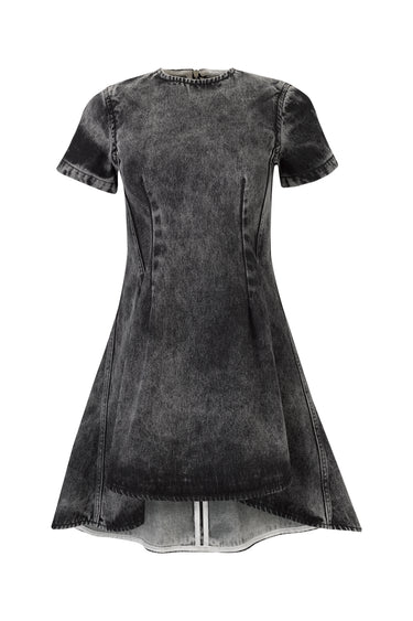 BLACK DENIM TSHIRT DRESS marques almeida