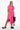 PINK CROSS WAIST DRAPE T-SHIRT DRESS marques almeida
