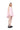 PINK FLOWER DRILL A-LINE DRESS marques almeida