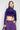 PURPLE CROPPED FEATHER TOP marques almeida