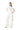 WHITE CAP SLEEVE T-SHIRT WITH GOLD LOGO marques almeida