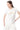 WHITE CAP SLEEVE T-SHIRT WITH GOLD LOGO marques almeida