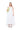 WHITE CINCHED PLEATED MAXI DRESSmarques almeida