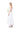 WHITE CINCHED PLEATED MAXI DRESS marques almeida