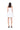 WHITE CINCHED PLEATED MINI DRESS marques almeida