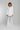 WHITE EXTREME FLARE TROUSERS marques almeida
