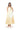 YELLOW PRINTED STRAPLESS DRESS marques almeida