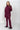 BURGUNDY KNITTED TROUSERS marques almeida