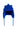 M'A KIDS EAR COVER HAT BLUE LEATHER