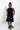 NAVY ONE SHOULDER KNOT TOP ma kids