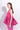 PINK SLEEVELESS PUFF HEM TOP marques almeida