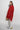 RED FEATHER HEM SHIRT DRESS marques almeida