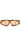 BROWN TORTOISESHELL ANGULAR FRAME SUNGLASSES